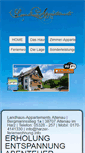 Mobile Screenshot of harzer-ferienwohnung.info